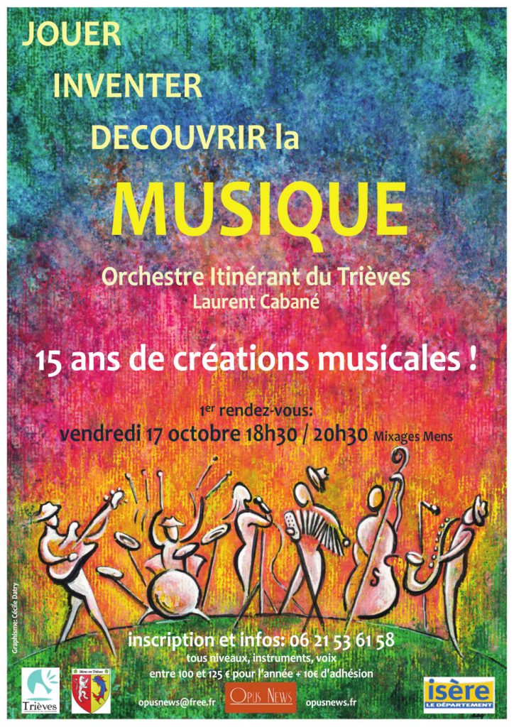 orchestre itinérant du trieves OIT 2025 2026 opus news