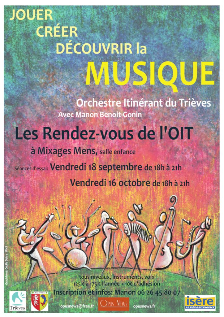 Orchestre Itinérant du Trieves saison 2026 27